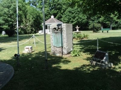 Monument in Valatie. Click for full size. Monument in Valatie image. Click for full size.