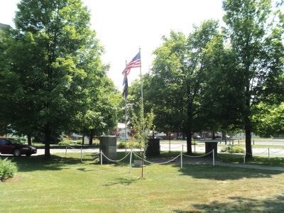 Monument Marker on the Glynn Village Square. Click for full size. Monument Marker on the Glynn Village Square image. Click for full size.