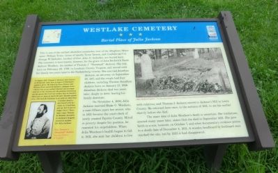Westlake Cemetery Marker image. Click for full size.