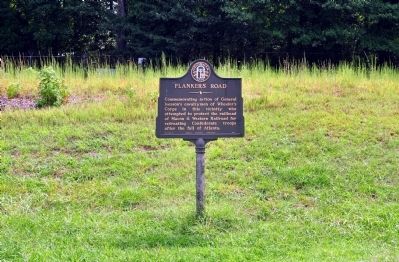 Flankers Road Marker. Click for full size. Flankers Road Marker image. Click for full size.
