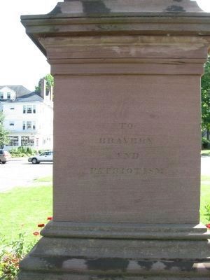 Stockbridge Civil War Monument. Click for full size. Stockbridge Civil War Monument image. Click for full size.