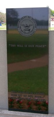 Vietnam War Monument - Back Side. Click for full size. Vietnam War Monument - Back Side image. Click for full size.