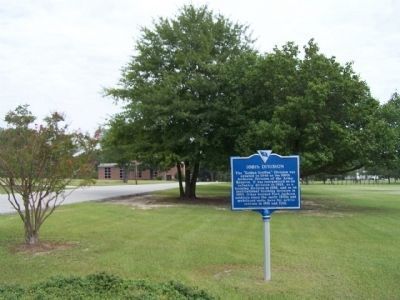108th Division Marker, looking north along Jackson Blvd, image. Click for full size.