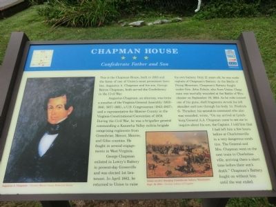 Chapman House Marker image. Click for full size.