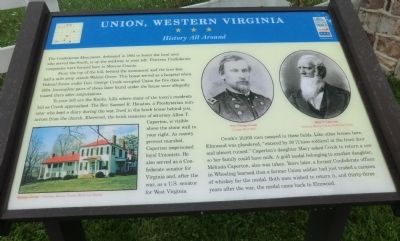Union, Western Virginia Marker image. Click for full size.