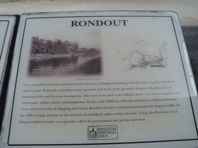 Rondout Marker image. Click for full size.