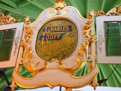 Crescent Park Looff Carousel Marker image. Click for full size.