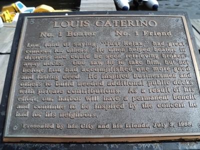 Louis Caterino Marker image. Click for full size.