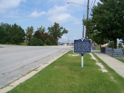 77th Inf Division Marker, looking north on Jackson Blvd. image. Click for full size.