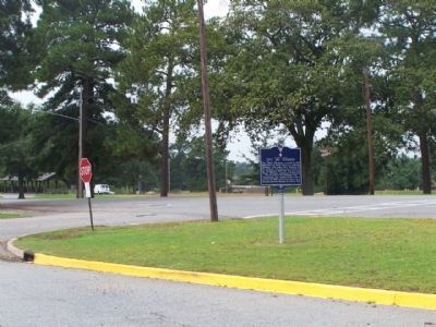 31st Inf Division Marker at intersection of Jackson Blvd and Forney Road image. Click for full size.