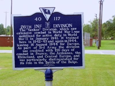 26th Inf Division Marker image. Click for full size.