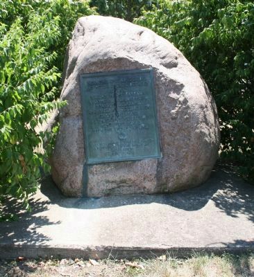 Council Site Between William Henry Harrison and Indians Marker image. Click for full size.