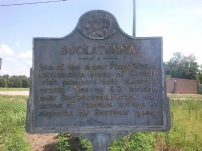 Buckatunna Marker image. Click for full size.