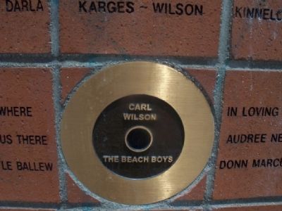 Site of the Childhood Home of the Beach Boys Marker image. Click for full size.