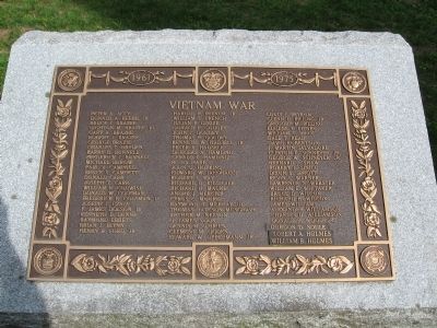 Stockbridge Vietnam War Monument image. Click for full size.
