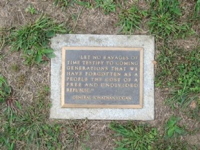 Marker near the Flagpole image. Click for full size.