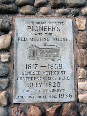 To the Memory of the Pioneers Marker image. Click for full size.