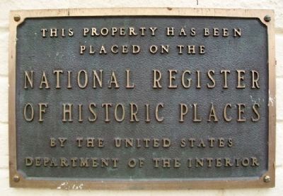 First Presbyterian Church NRHP Marker image. Click for full size.