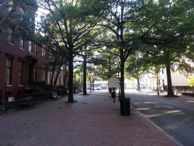 East Clay Street (facing west). Click for full size. East Clay Street (facing west) image. Click for full size.