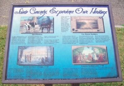 Scioto County, Experience Our Heritage Marker. Click for full size. Scioto County, Experience Our Heritage Marker image. Click for full size.