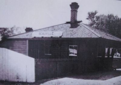 Bealville Train Depot image. Click for full size.