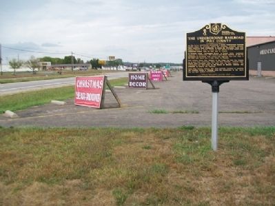 Marker at its old location image. Click for full size.