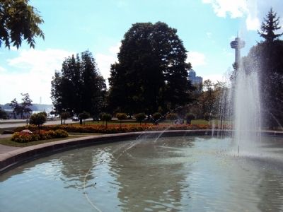 Zimmerman Fountain Pond Marker image. Click for full size.