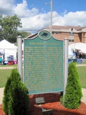 Van Buren County Marker image. Click for full size.