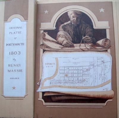 Platting of Portsmouth Mural image. Click for full size.