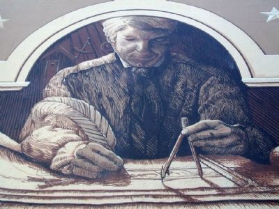 Platting of Portsmouth Mural Detail image. Click for full size.