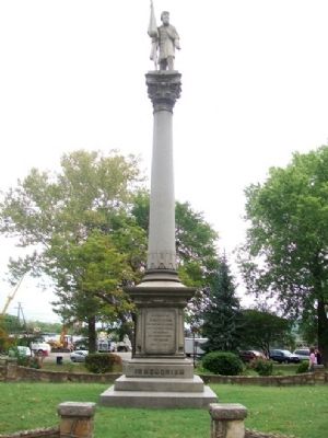 Civil War Memorial. Click for full size. Civil War Memorial image. Click for full size.