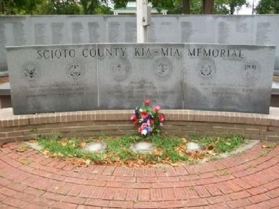 Scioto County KIA-MIA Memorial image. Click for full size.