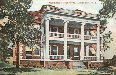 Anderson Hospital<br>Historic Postcard image. Click for full size.