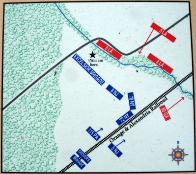 Close-up of Map on Marker. Click for full size. Close-up of Map on Marker image. Click for full size.