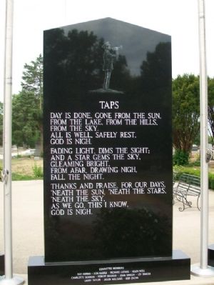 Veterans Memorial Taps image. Click for full size.