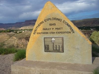 Southern Exploring Company - 1849 Marker image. Click for full size.