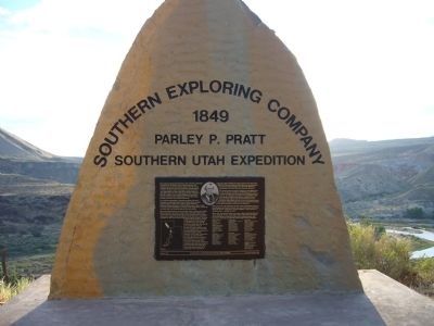 Southern Exploring Company – 1849 Marker image. Click for full size.