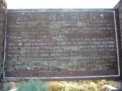 South Rim of the Great Basin Marker image. Click for full size.