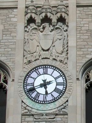 Memorial Union Tower Clock image. Click for full size.