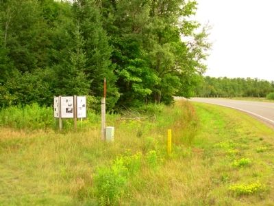Roddis Line – Life in Camp Marker image. Click for full size.