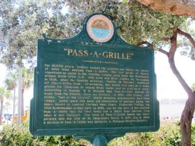 "Pass-A-Grille" Marker image. Click for full size.