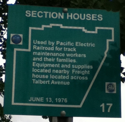 Section Houses Marker