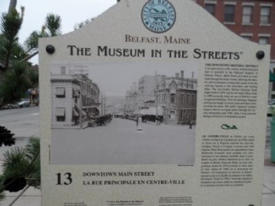 Downtown Main Street Marker image. Click for full size.