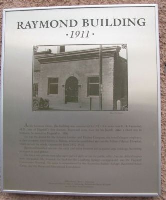 Raymond Building Marker image. Click for full size.