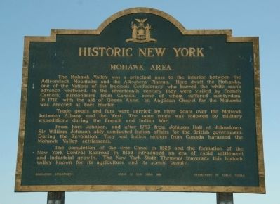 Mohawk Area Marker image. Click for full size.