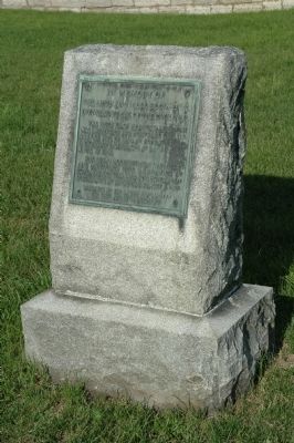 The 115th & 153rd Regiments Marker. Click for full size. The 115th & 153rd Regiments Marker image. Click for full size.