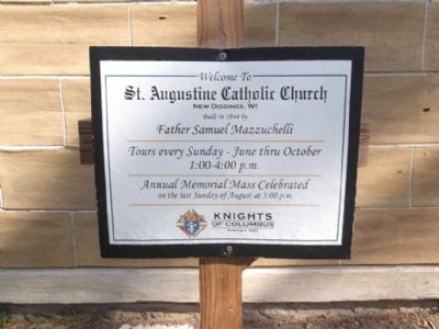 St. Augustine Church information image. Click for full size.