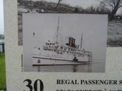 Regal Passenger Steamer Marker image. Click for full size.