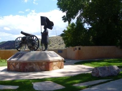 Parowan Heritage Park Markers image. Click for full size.