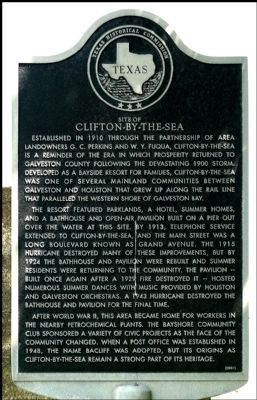 Clifton-By-The-Sea Marker image. Click for full size.